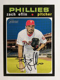 2020 Topps Heritage #295 Zach Eflin