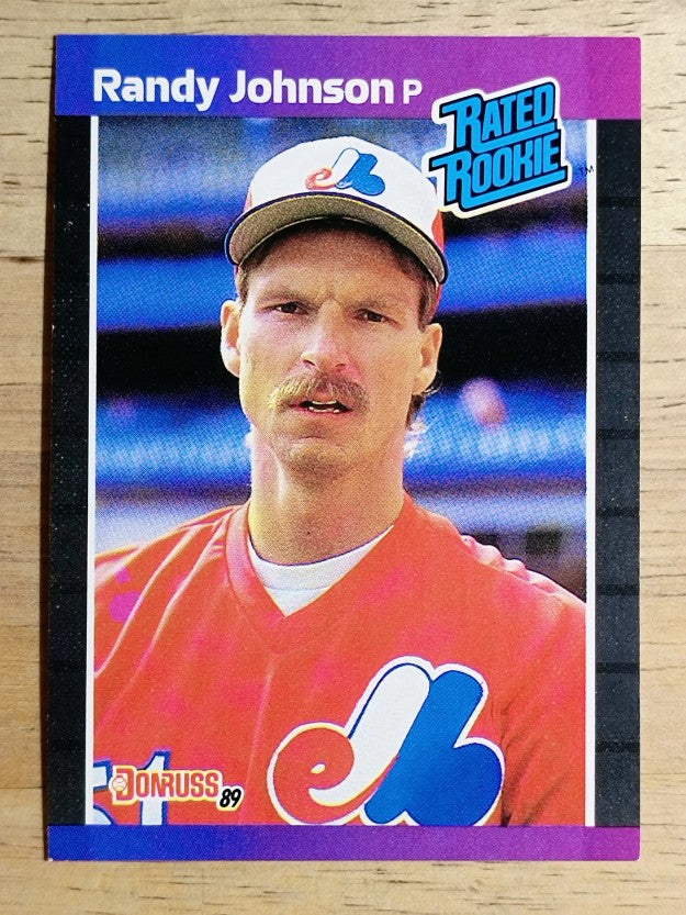 1989 Donruss #42 Randy Johnson RC RR