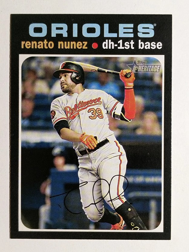 2020 Topps Heritage #300 Renato Nunez