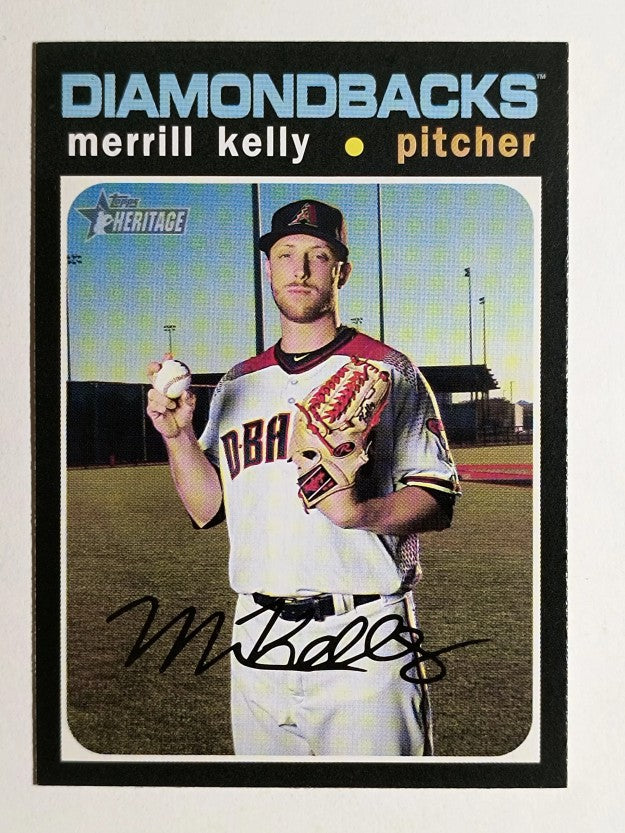 2020 Topps Heritage #361 Merrill Kelly