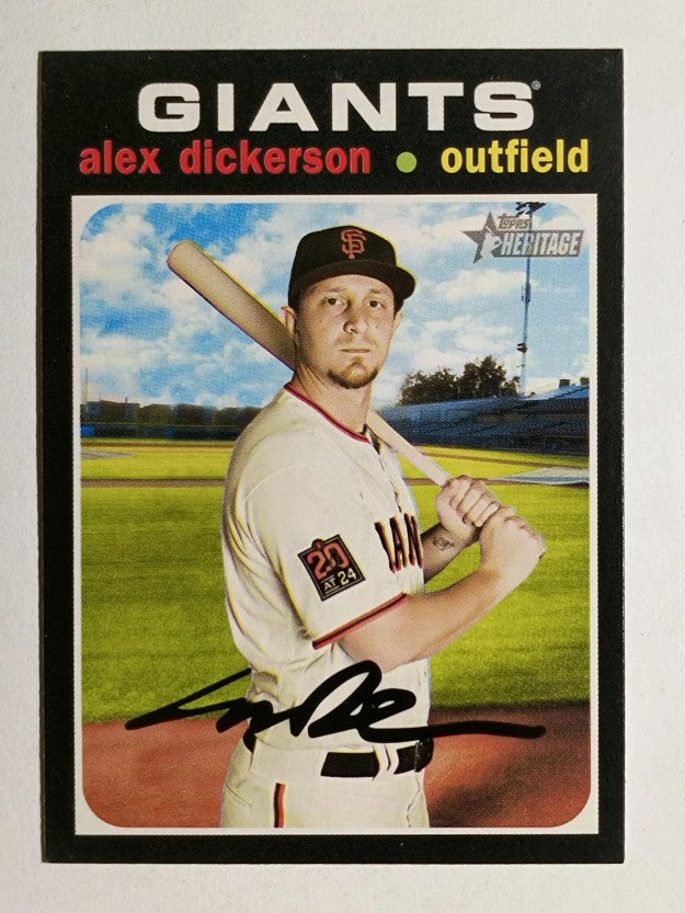 2020 Topps Heritage #364 Alex Dickerson