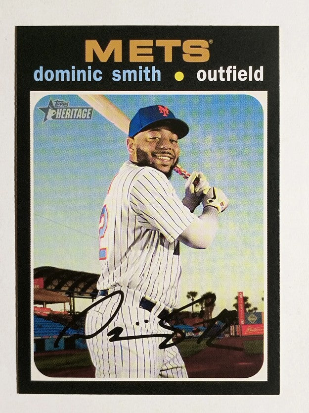 2020 Topps Heritage #386 Dominic Smith