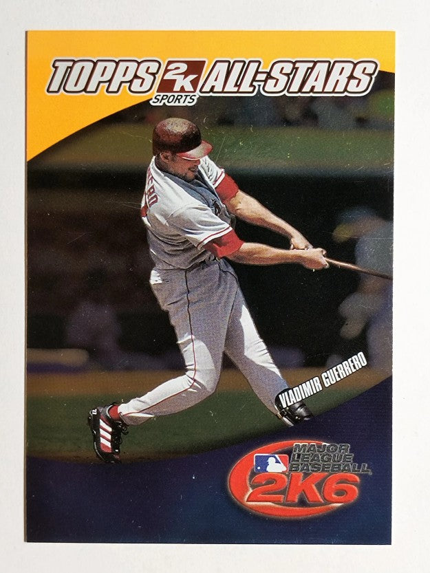 2006 Topps 2K All-Stars #7 Vladimir Guerrero (EXMT)