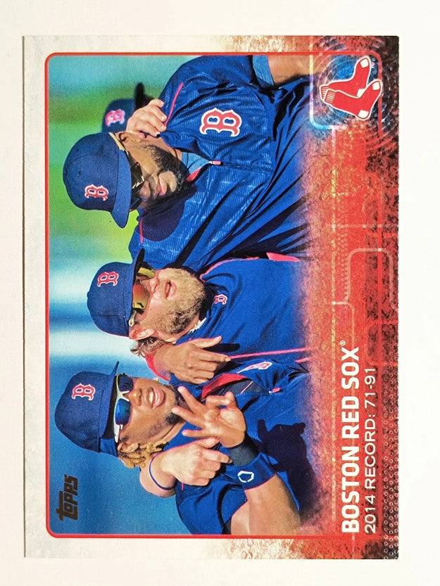 2015 Topps #696 Boston Red Sox