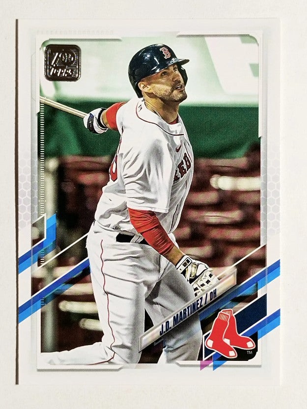 2021 Topps #20 J.D. Martinez