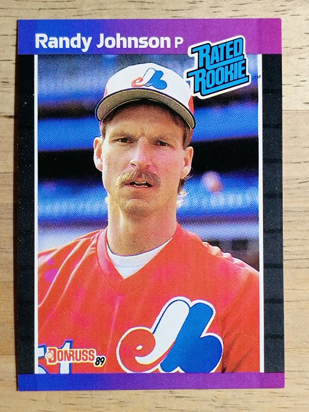 1989 Donruss #42 Randy Johnson RC RR
