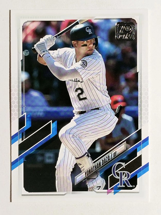 2021 Topps #33 Yonathan Daza