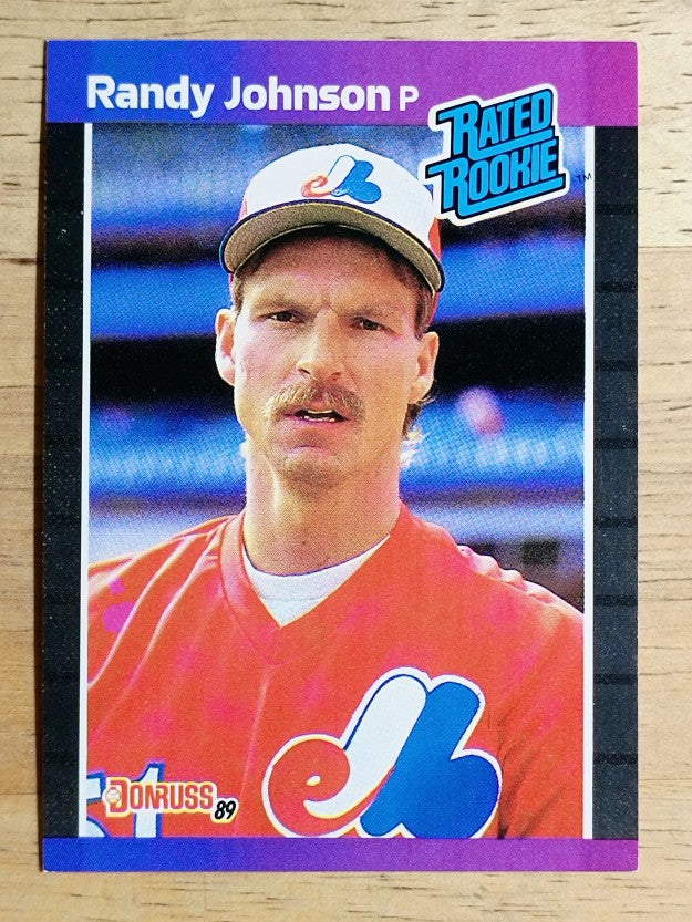 1989 Donruss #42 Randy Johnson RC RR
