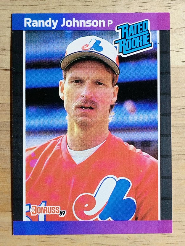 1989 Donruss #42 Randy Johnson RC RR