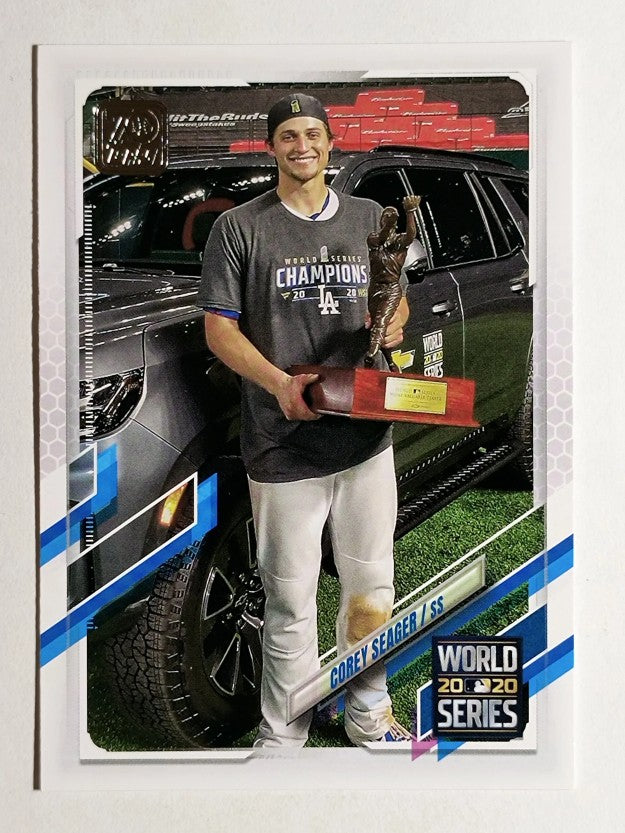 2021 Topps #198 Corey Seager WSH