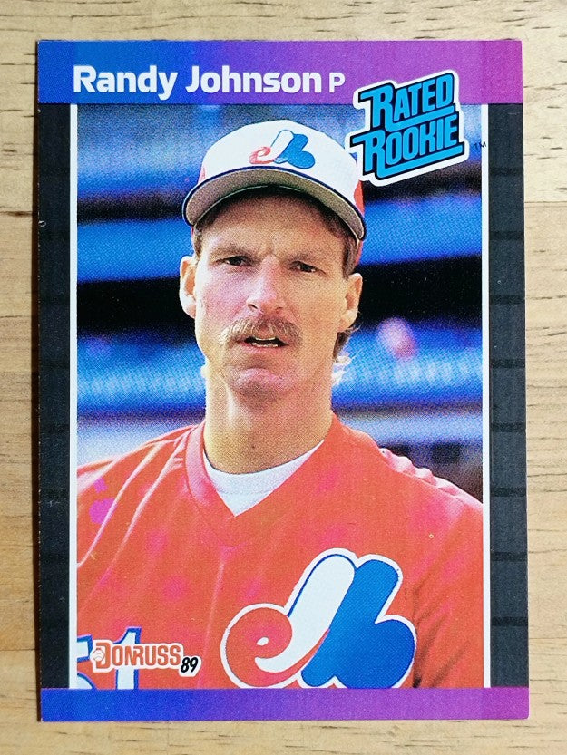 1989 Donruss #42 Randy Johnson RC RR