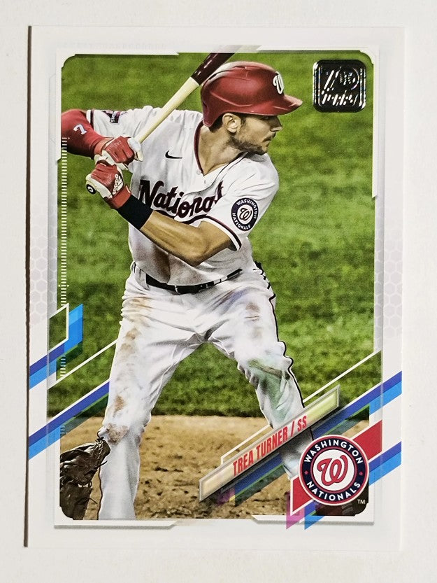 2021 Topps #203 Trea Turner