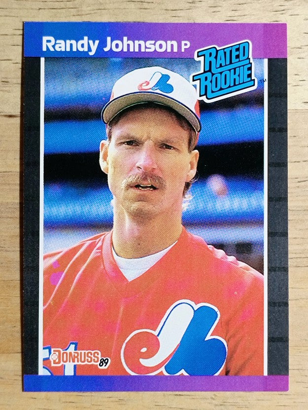 1989 Donruss #42 Randy Johnson RC RR
