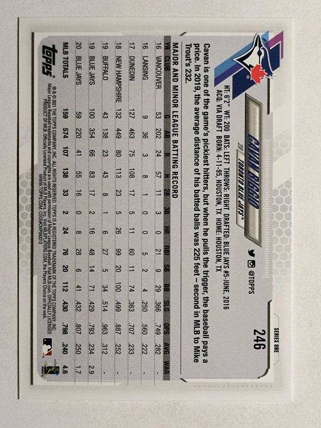 2021 Topps #246 Cavan Biggio