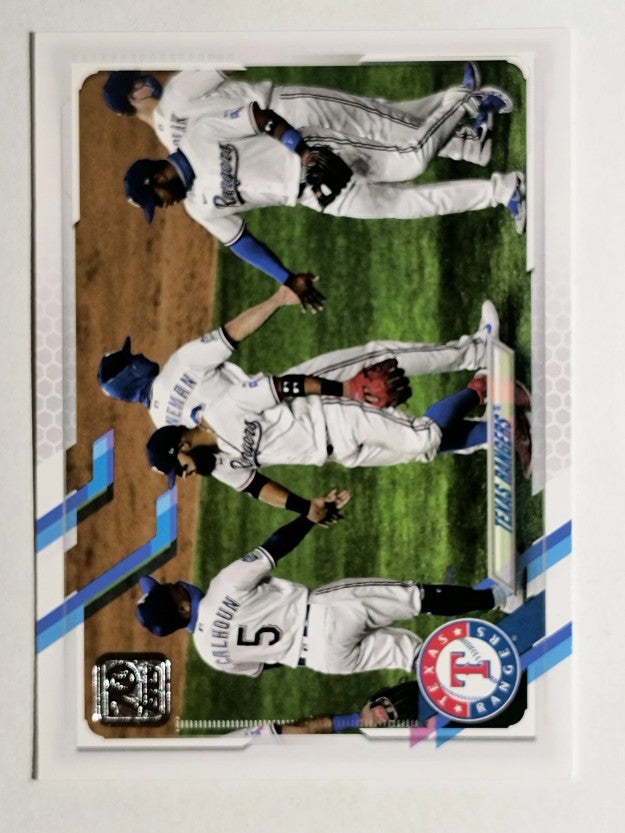 2021 Topps #283 Texas Rangers TC