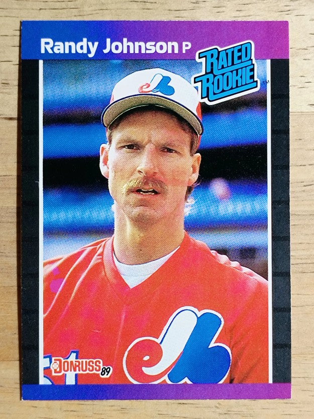 1989 Donruss #42 Randy Johnson RC RR
