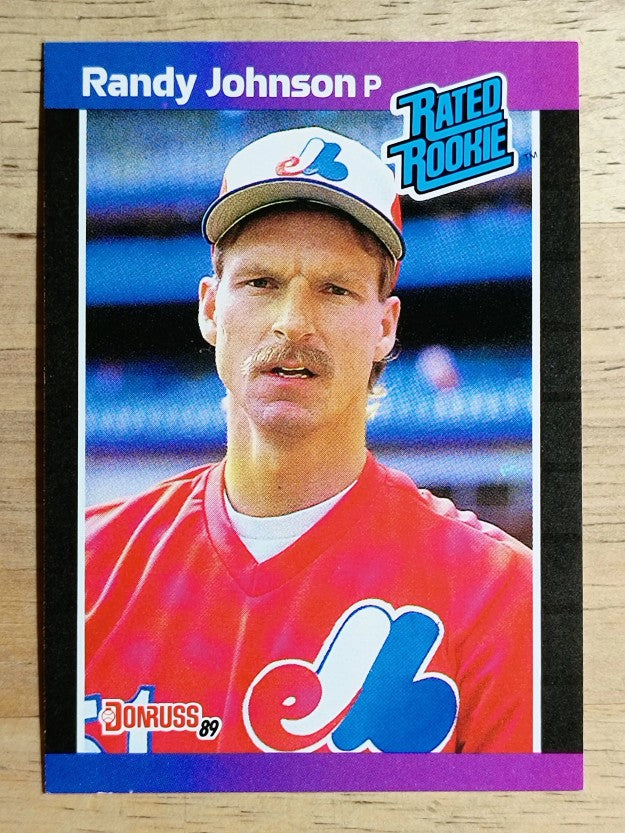 1989 Donruss #42 Randy Johnson RC RR
