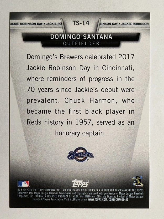 2018 Topps Salute #TS14 Domingo Santana