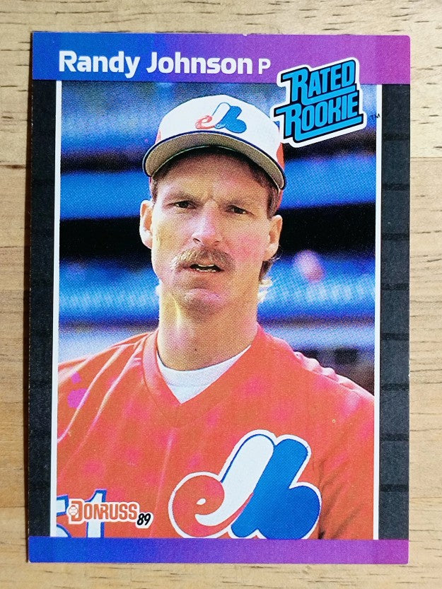 1989 Donruss #42 Randy Johnson RC RR