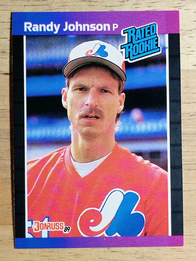 1989 Donruss #42 Randy Johnson RC RR