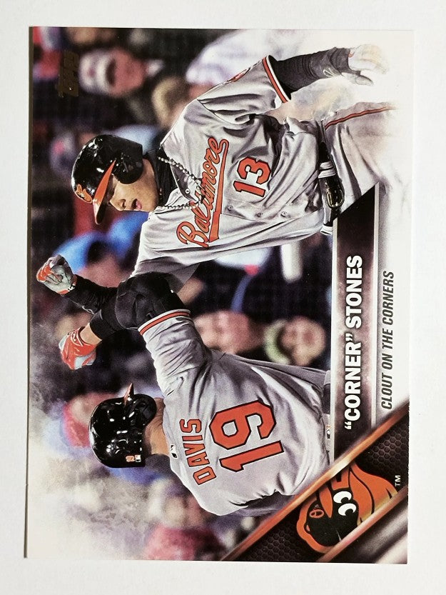 2016 Topps Update #US120 Chris Davis/Manny Machado