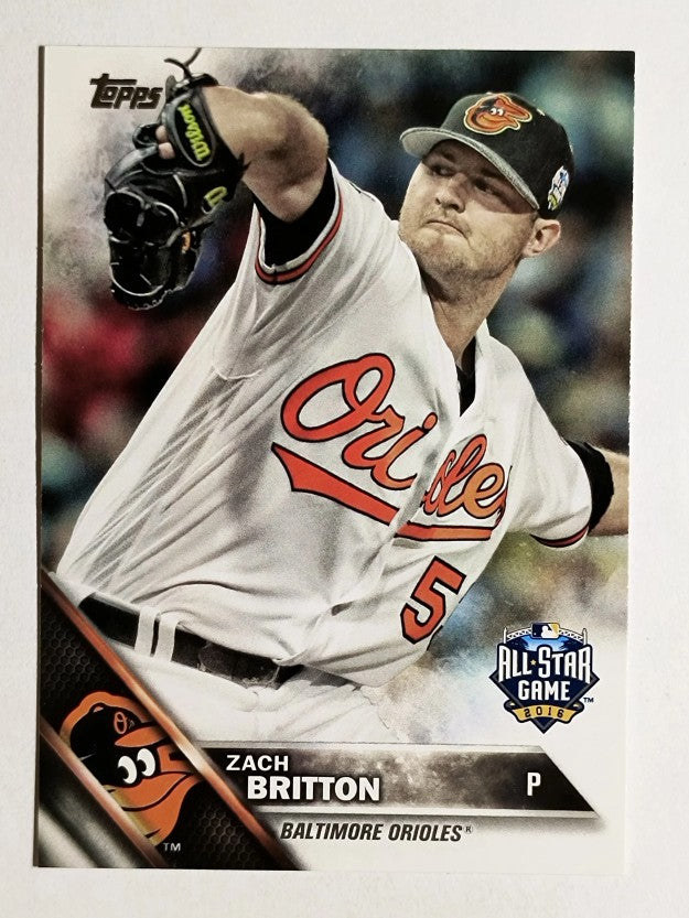 2016 Topps Update #US222A Zach Britton AS