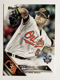 2016 Topps Update #US222A Zach Britton AS
