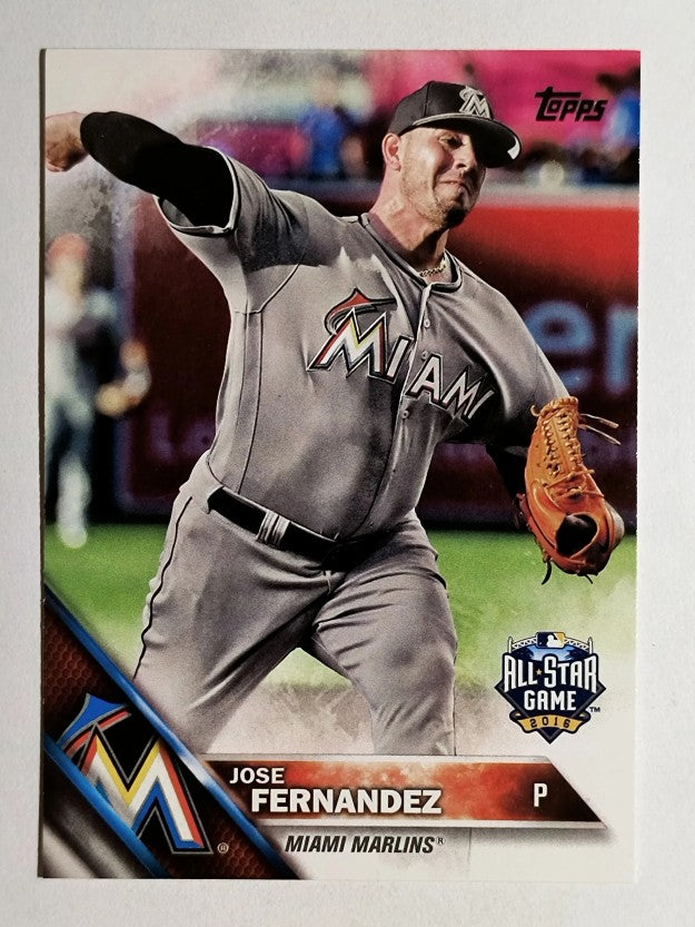 2016 Topps Update #US223A Jose Fernandez AS