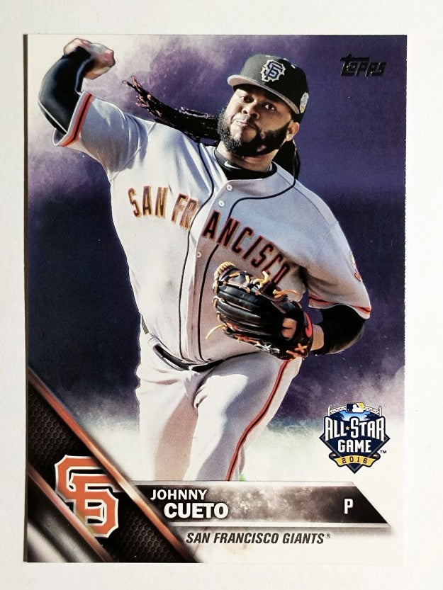 2016 Topps Update #US252A Johnny Cueto AS