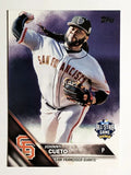 2016 Topps Update #US252A Johnny Cueto AS