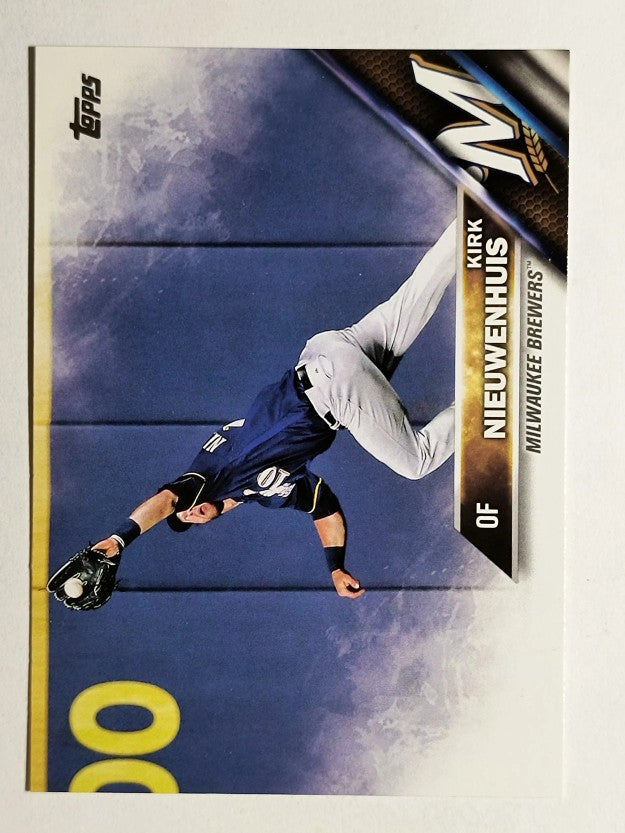 2016 Topps Update #US263 Kirk Nieuwenhuis
