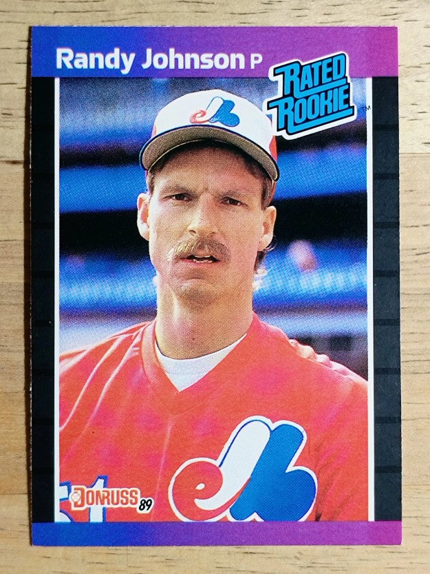 1989 Donruss #42 Randy Johnson RC RR