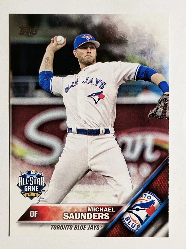 2016 Topps Update #US267 Michael Saunders AS