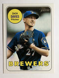 2018 Topps Heritage #17 Zach Davies