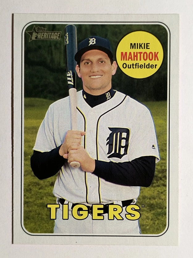 2018 Topps Heritage #68 Mikie Mahtook
