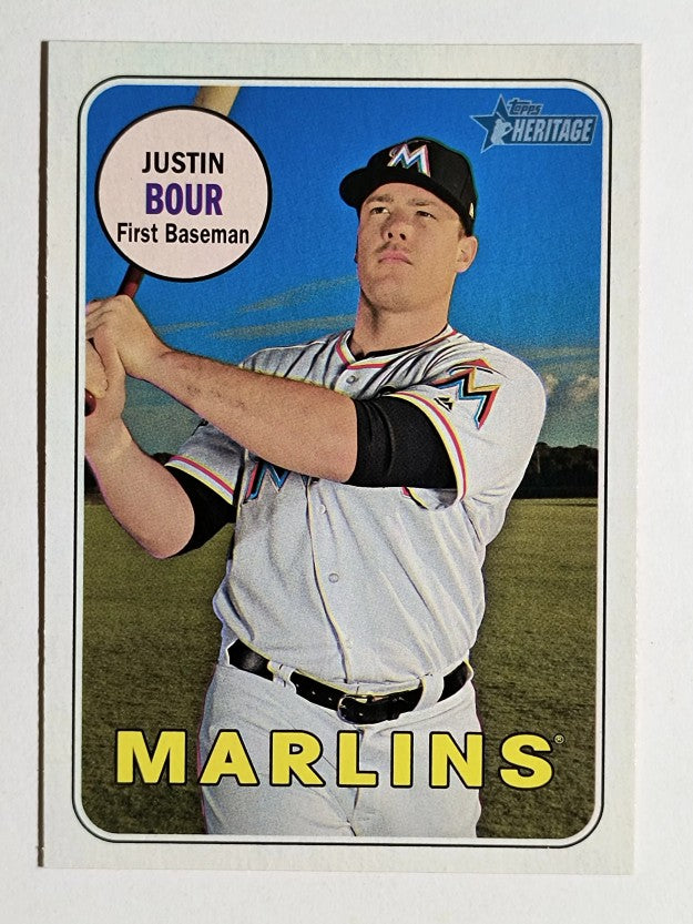 2018 Topps Heritage #113 Justin Bour