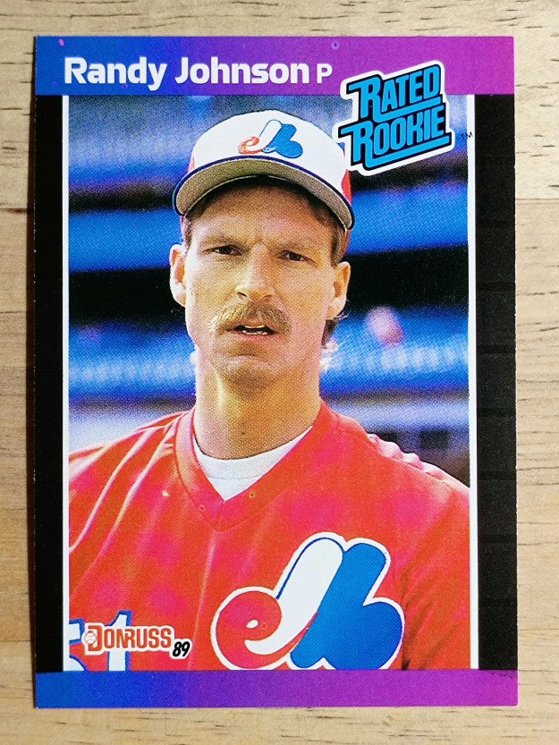 1989 Donruss #42 Randy Johnson RC RR