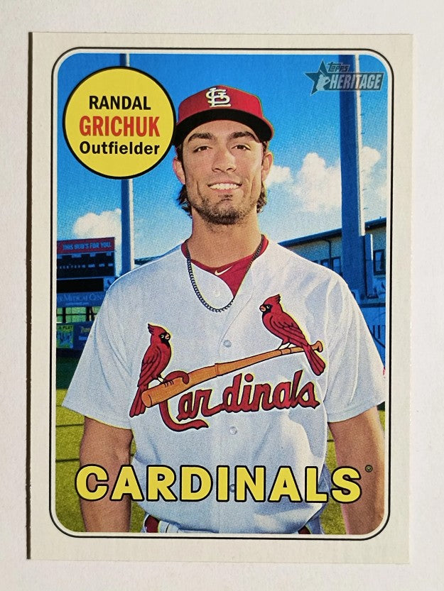 2018 Topps Heritage #129 Randal Grichuk