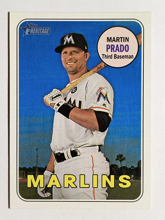 2018 Topps Heritage #137 Martin Prado