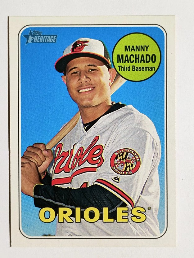 2018 Topps Heritage #151 Manny Machado
