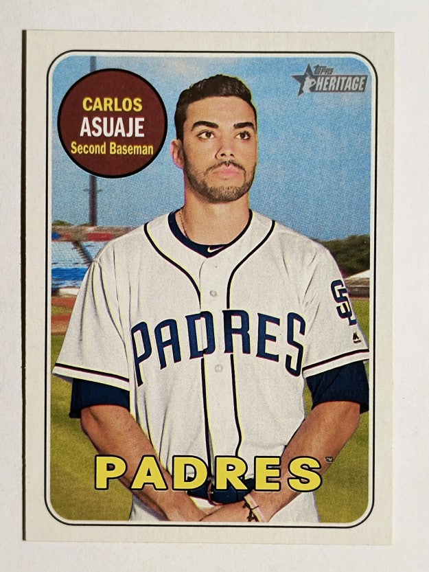 2018 Topps Heritage #203 Carlos Asuaje