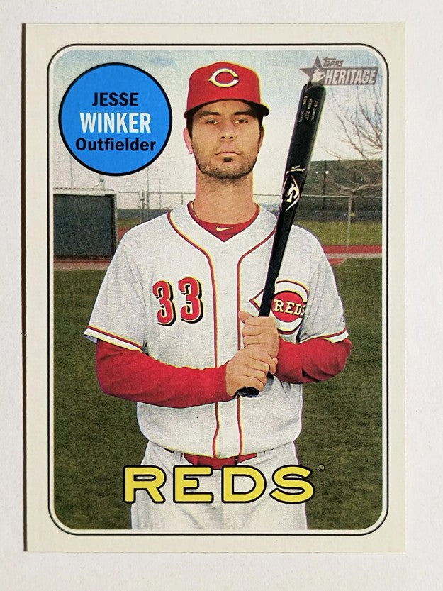 2018 Topps Heritage #210 Jesse Winker