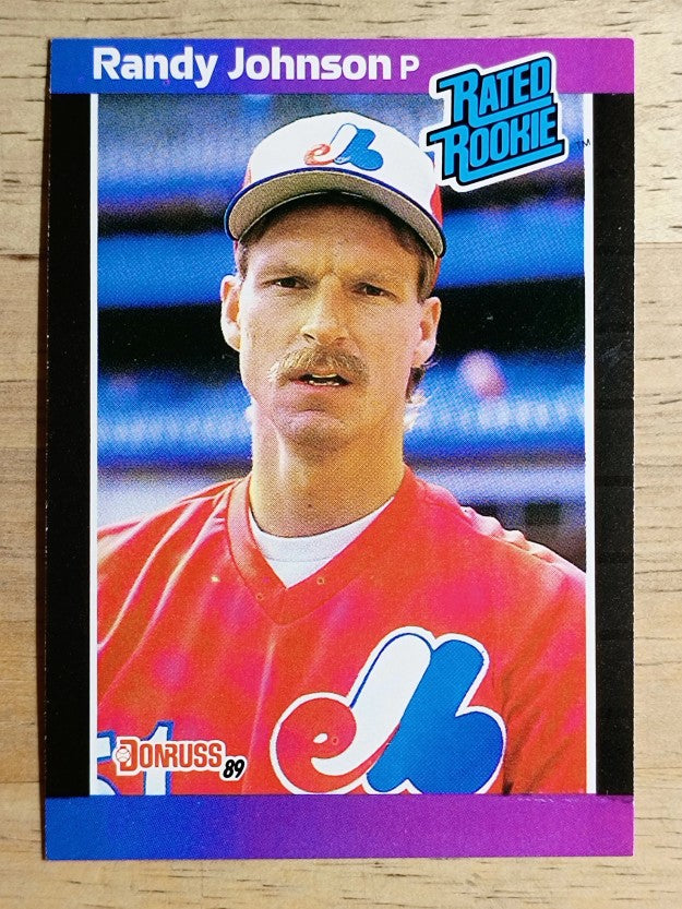 1989 Donruss #42 Randy Johnson RC RR