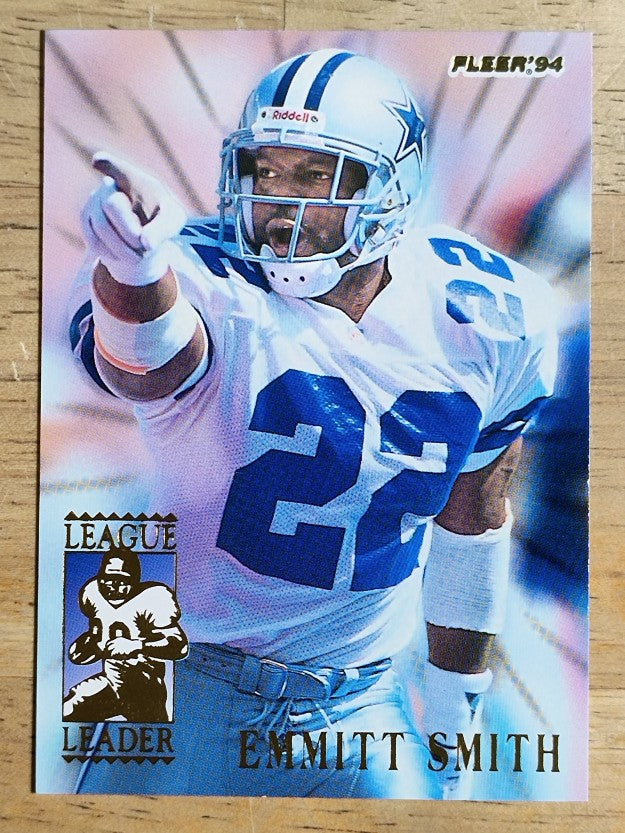 1994 Fleer League Leaders #7 Emmitt Smith