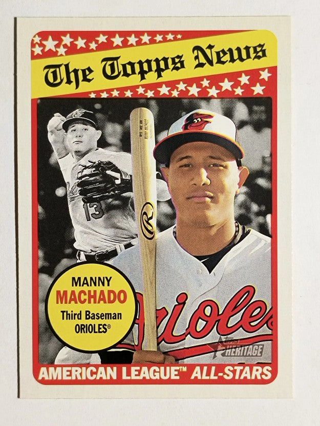 2018 Topps Heritage #292 Manny Machado