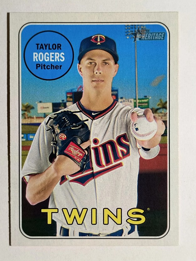 2018 Topps Heritage #317 Taylor Rogers RC