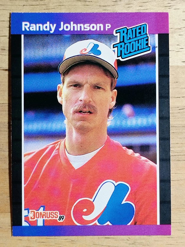 1989 Donruss #42 Randy Johnson RC RR