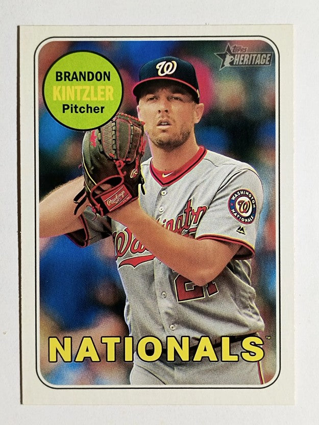 2018 Topps Heritage #355 Brandon Kintzler