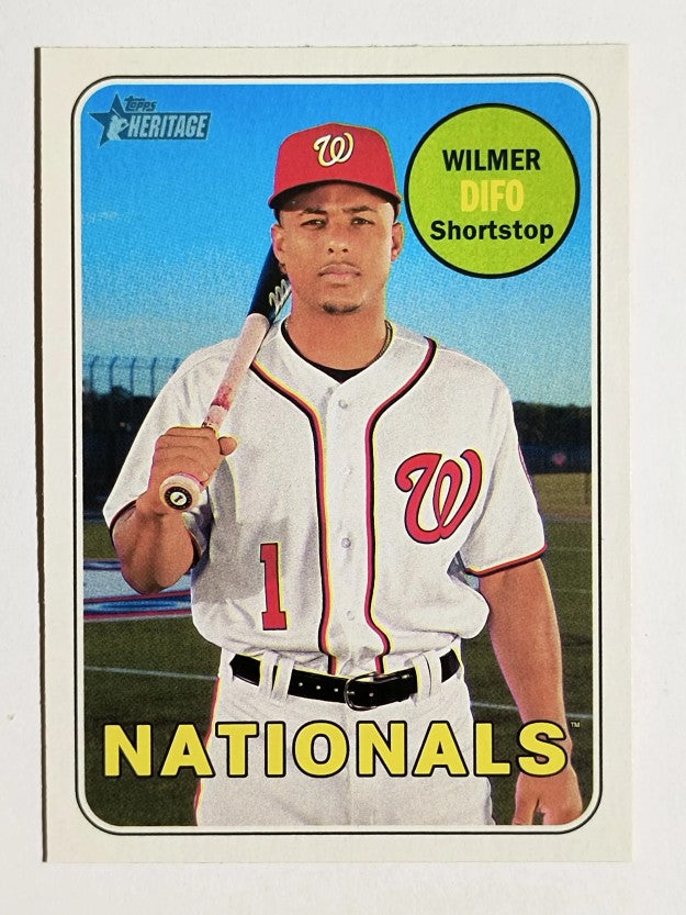 2018 Topps Heritage #359 Wilmer Difo
