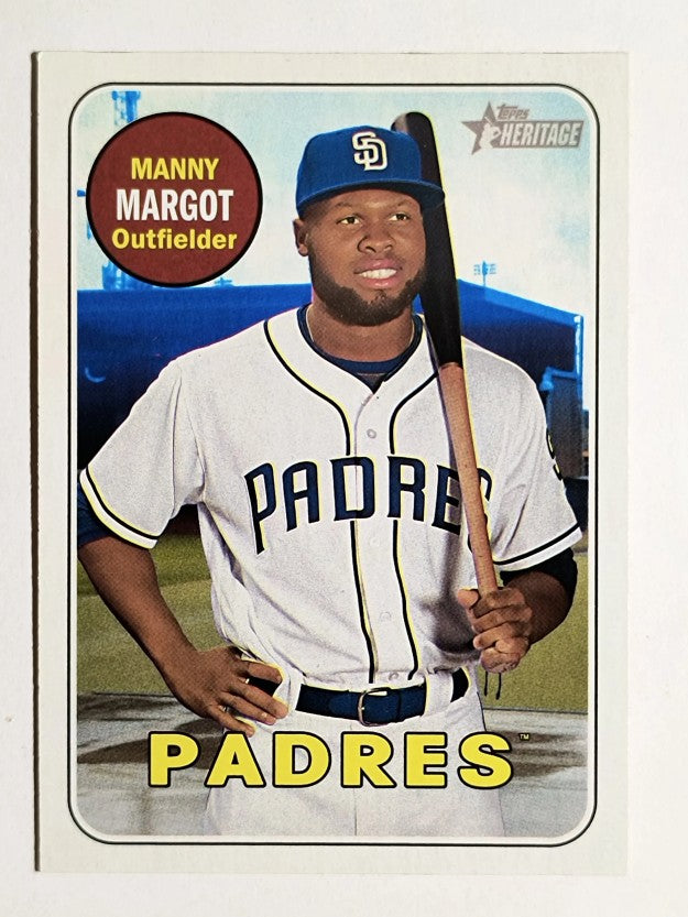 2018 Topps Heritage #376 Manny Margot